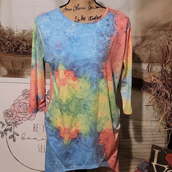 L&B Colorful Hi-Lo Top Size S - Picture 2 of 6